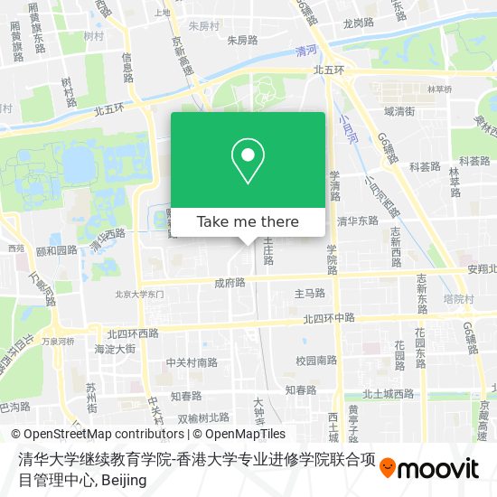 清华大学继续教育学院-香港大学专业进修学院联合项目管理中心 map