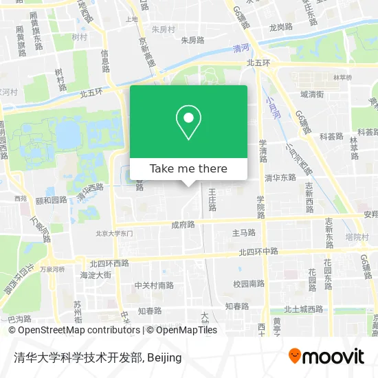 清华大学科学技术开发部 map