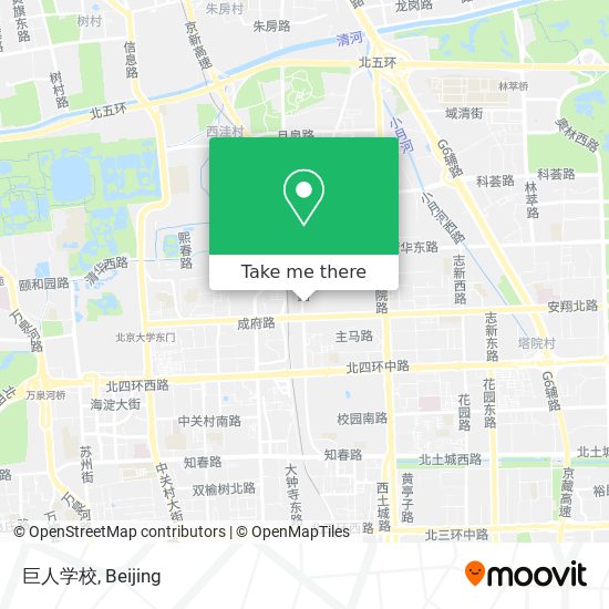 巨人学校 map