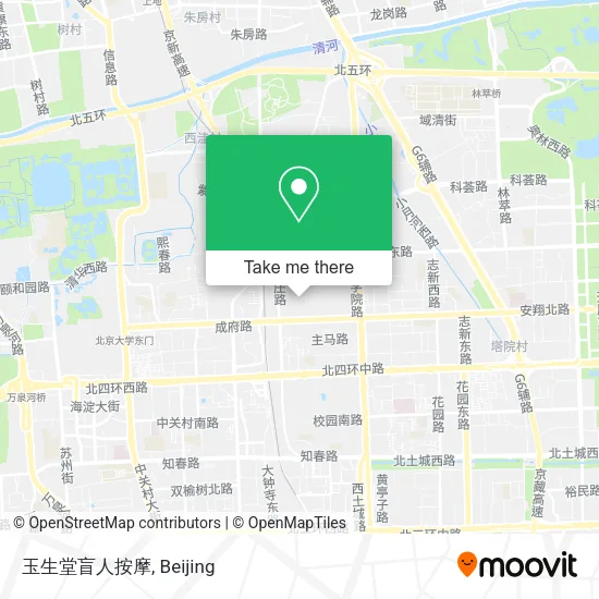 玉生堂盲人按摩 map