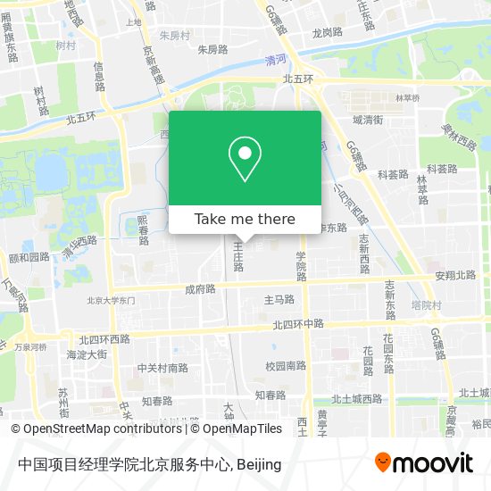 中国项目经理学院北京服务中心 map