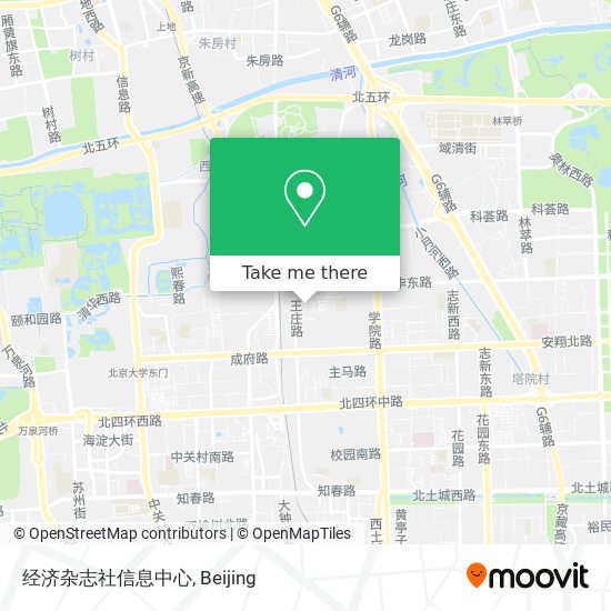 经济杂志社信息中心 map