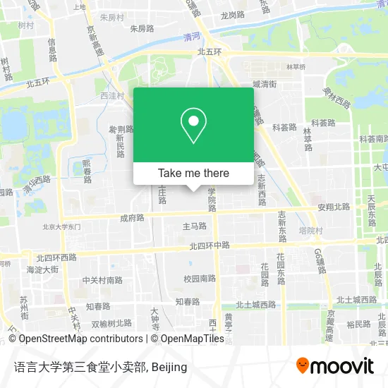 语言大学第三食堂小卖部 map