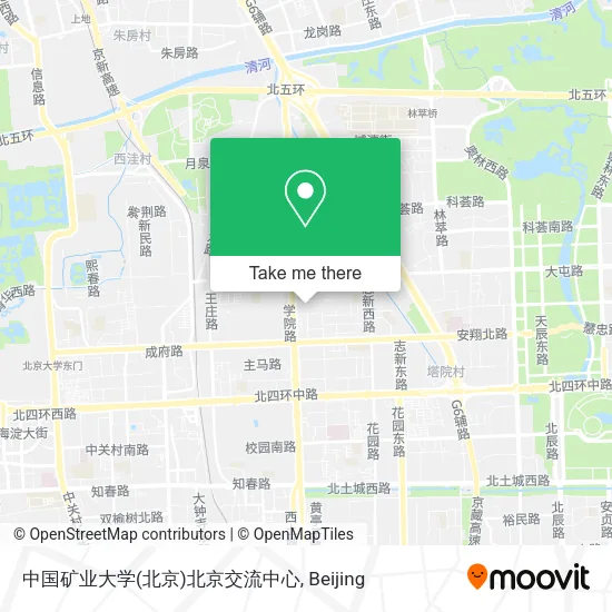 中国矿业大学(北京)北京交流中心 map