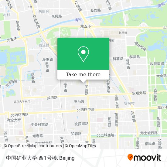 中国矿业大学-西1号楼 map