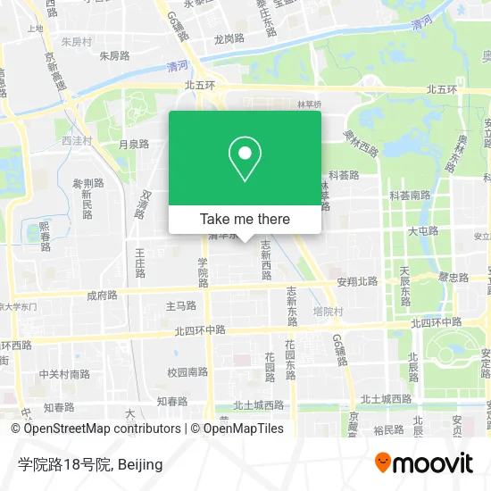 学院路18号院 map