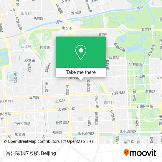 富润家园7号楼 map