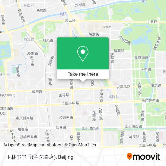 玉林串串香(学院路店) map