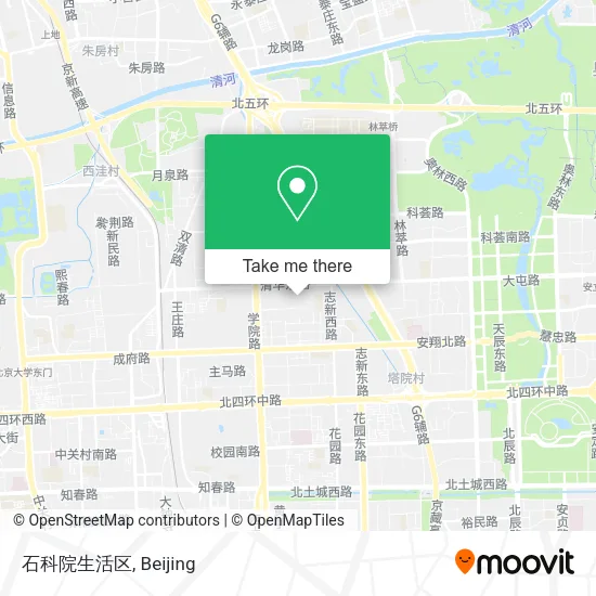 石科院生活区 map