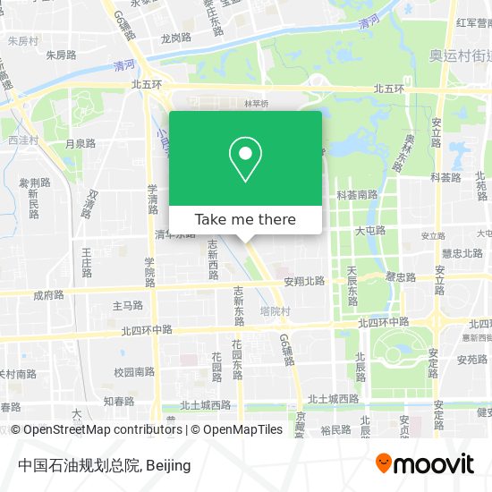 中国石油规划总院 map
