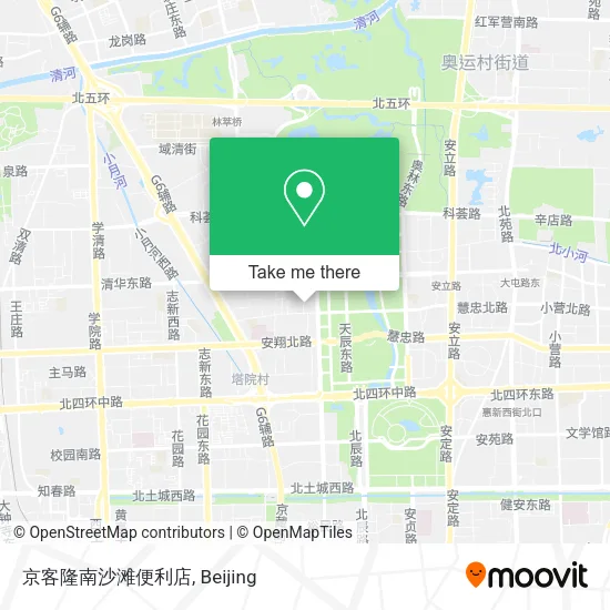 京客隆南沙滩便利店 map