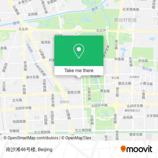 南沙滩46号楼 map