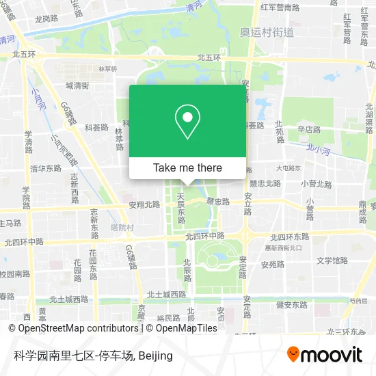科学园南里七区-停车场 map