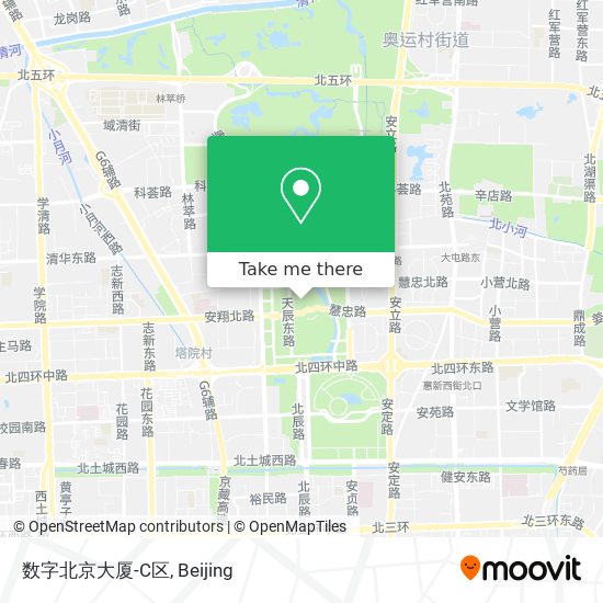 数字北京大厦-C区 map