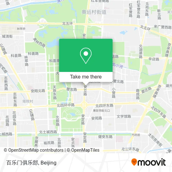 百乐门俱乐部 map