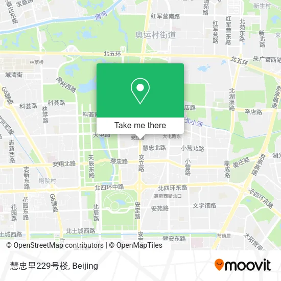 慧忠里229号楼 map