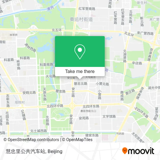 慧忠里公共汽车站 map