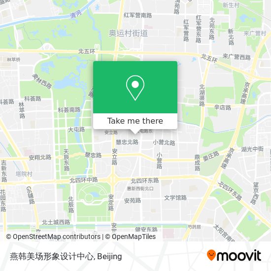 燕韩美场形象设计中心 map