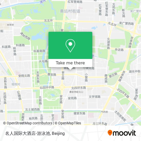 名人国际大酒店-游泳池 map