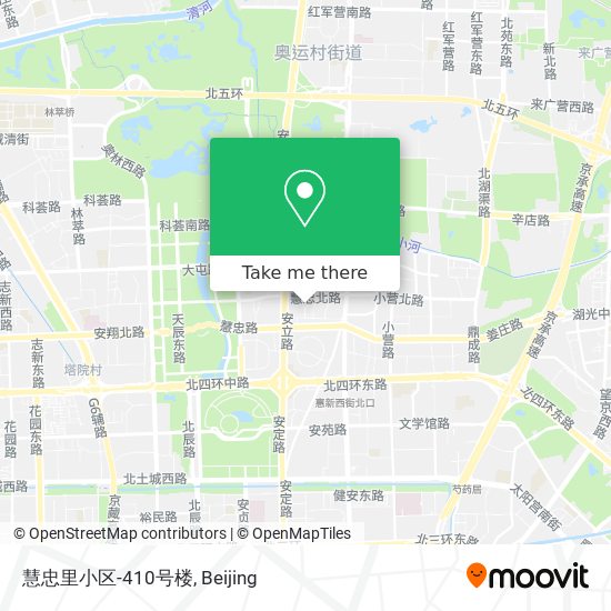 慧忠里小区-410号楼 map