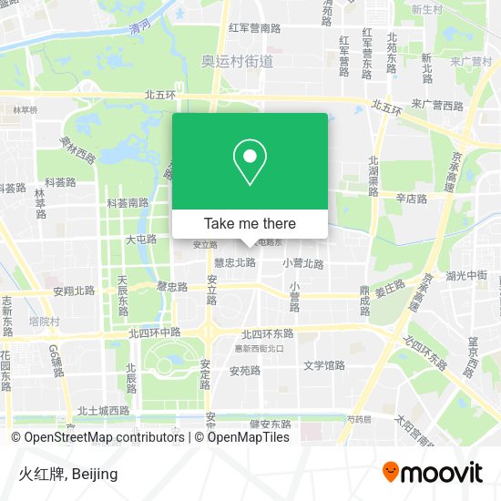 火红牌 map