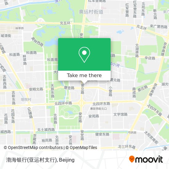 渤海银行(亚运村支行) map
