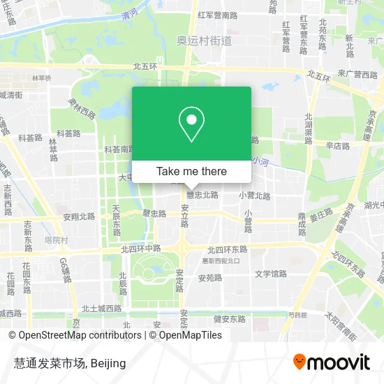 慧通发菜市场 map