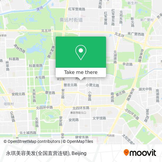 永琪美容美发(全国直营连锁) map