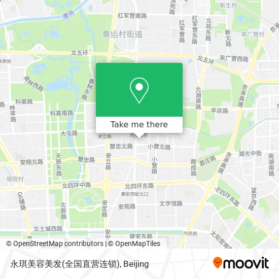 永琪美容美发(全国直营连锁) map