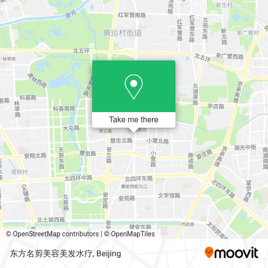东方名剪美容美发水疗 map