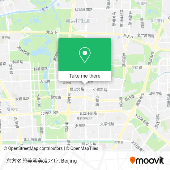 东方名剪美容美发水疗 map