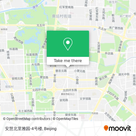 安慧北里雅园-4号楼 map