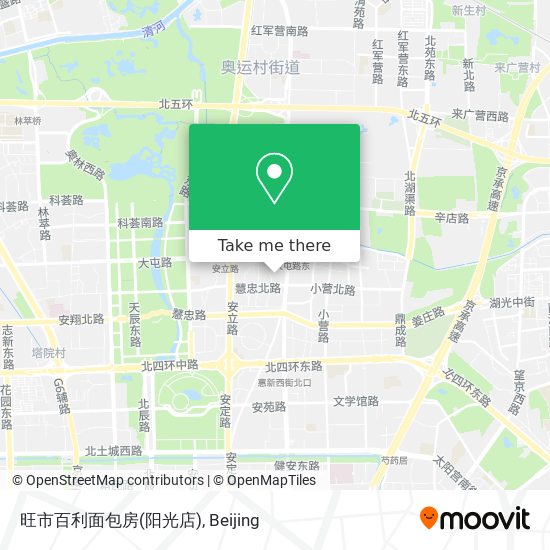 旺市百利面包房(阳光店) map