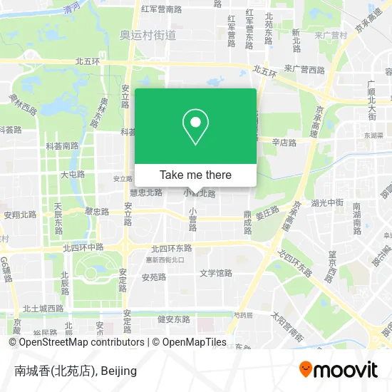 南城香(北苑店) map