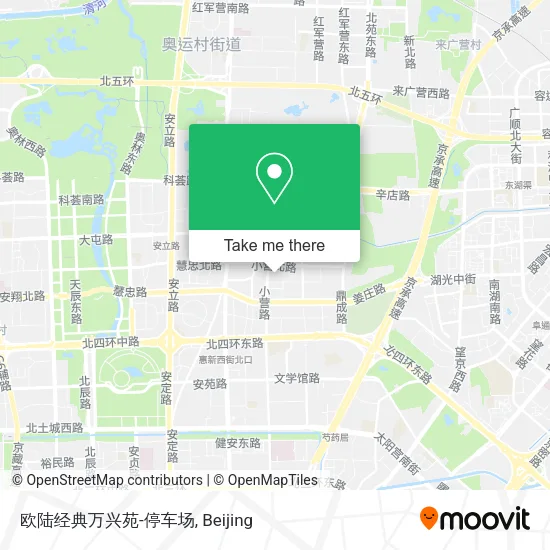 欧陆经典万兴苑-停车场 map