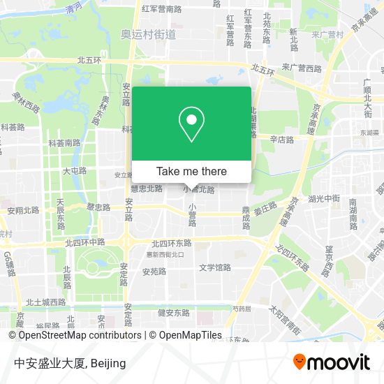中安盛业大厦 map