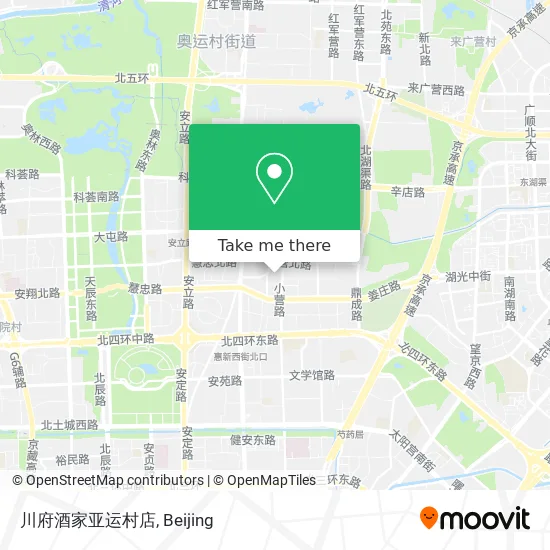 川府酒家亚运村店 map