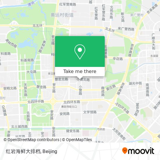 红岩海鲜大排档 map
