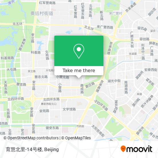 育慧北里-14号楼 map