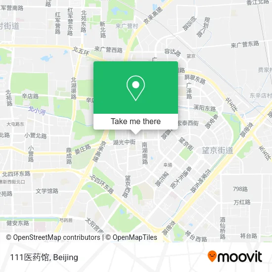 111医药馆 map