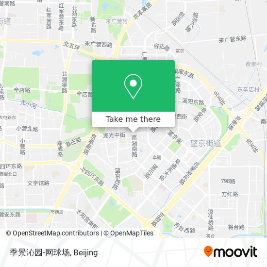 季景沁园-网球场 map