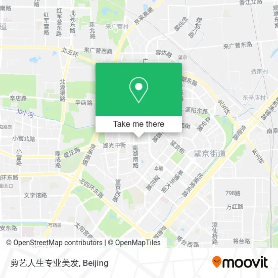 剪艺人生专业美发 map