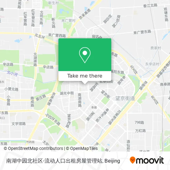 南湖中园北社区-流动人口出租房屋管理站 map