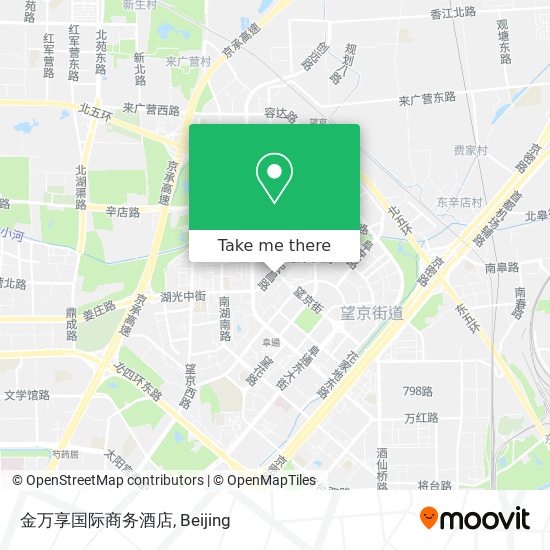金万享国际商务酒店 map