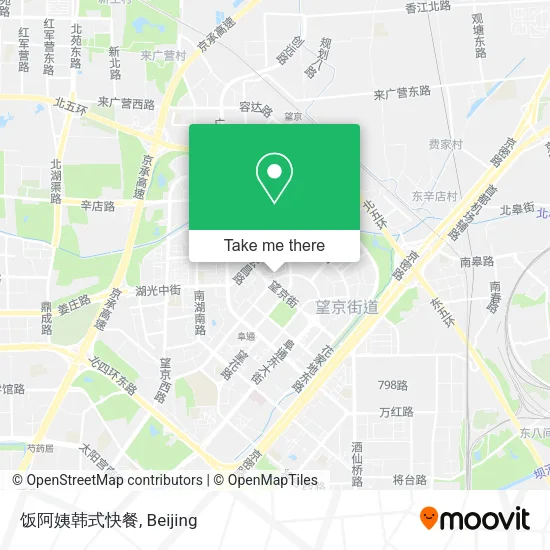 饭阿姨韩式快餐 map