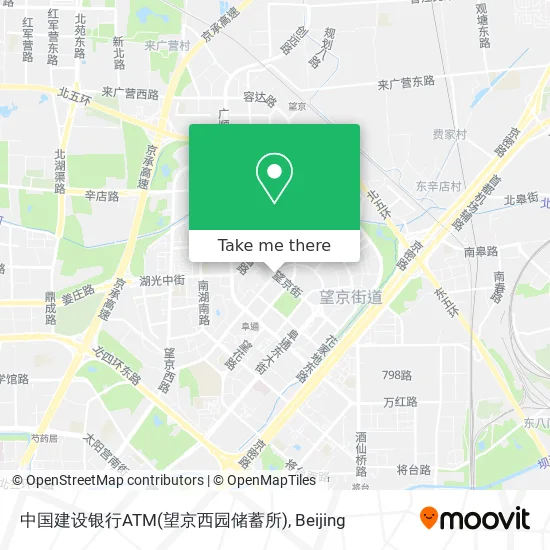 中国建设银行ATM(望京西园储蓄所) map