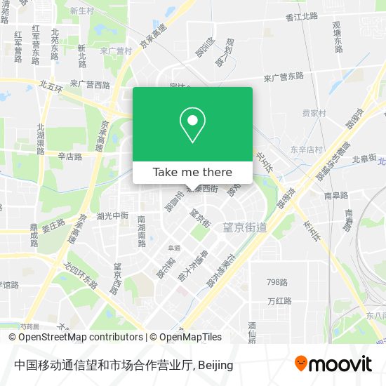 中国移动通信望和市场合作营业厅 map
