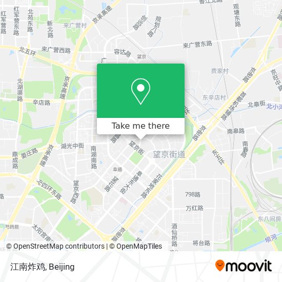 江南炸鸡 map