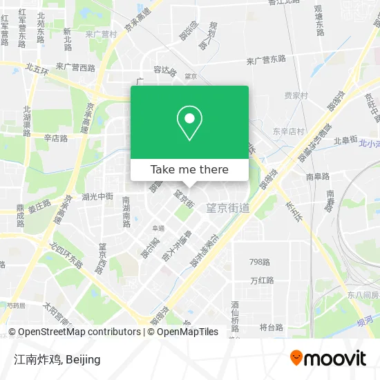 江南炸鸡 map