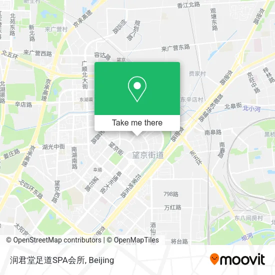 润君堂足道SPA会所 map